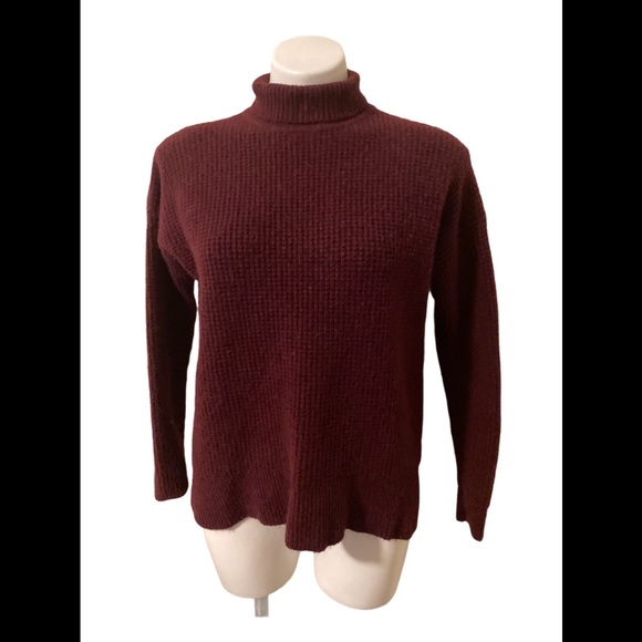Madewell Wafflestitch Turtleneck Sweater - Picture 3 of 5
